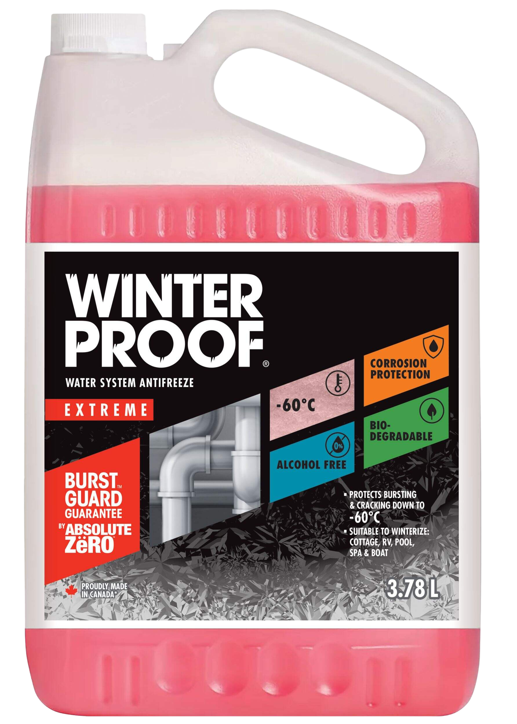 WinterProof Absolute Zëro Water System Antifreeze
